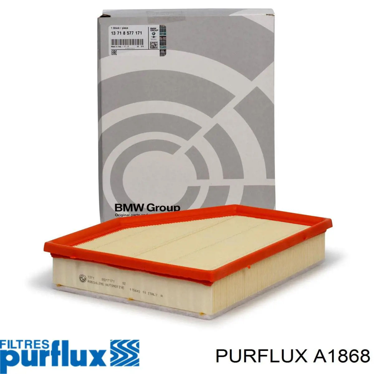 Повітряний фільтр A1868 Purflux