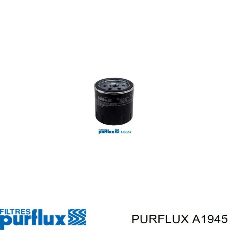 A1945 Purflux Повітряний фільтр двигуна
