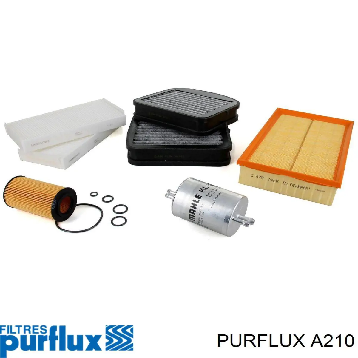 A210 Purflux Повітряний фільтр двигуна