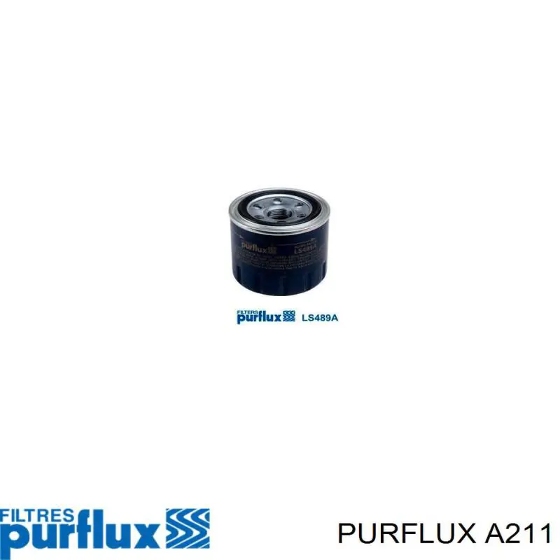 A211 Purflux Повітряний фільтр двигуна