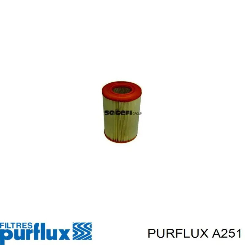 A251 Purflux Повітряний фільтр двигуна
