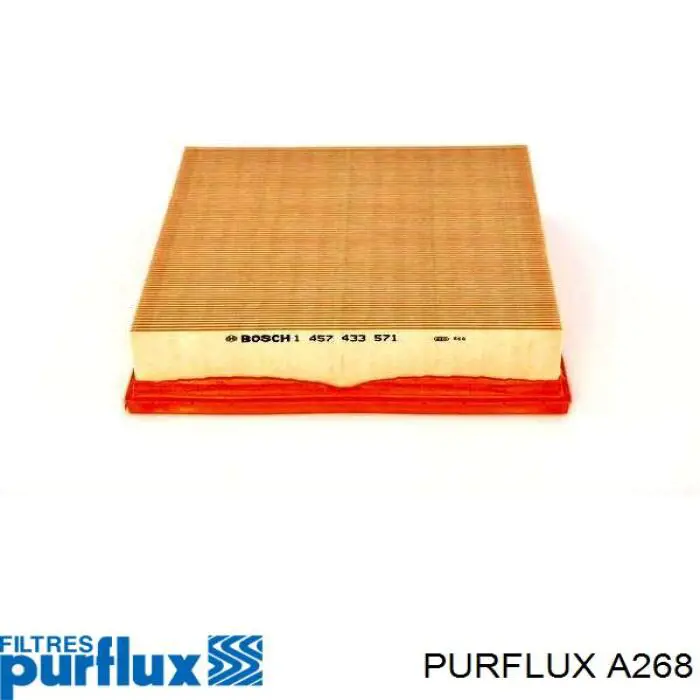 Елемент повітряного фільтра Purflux A268 ціна, від 6.60 USD