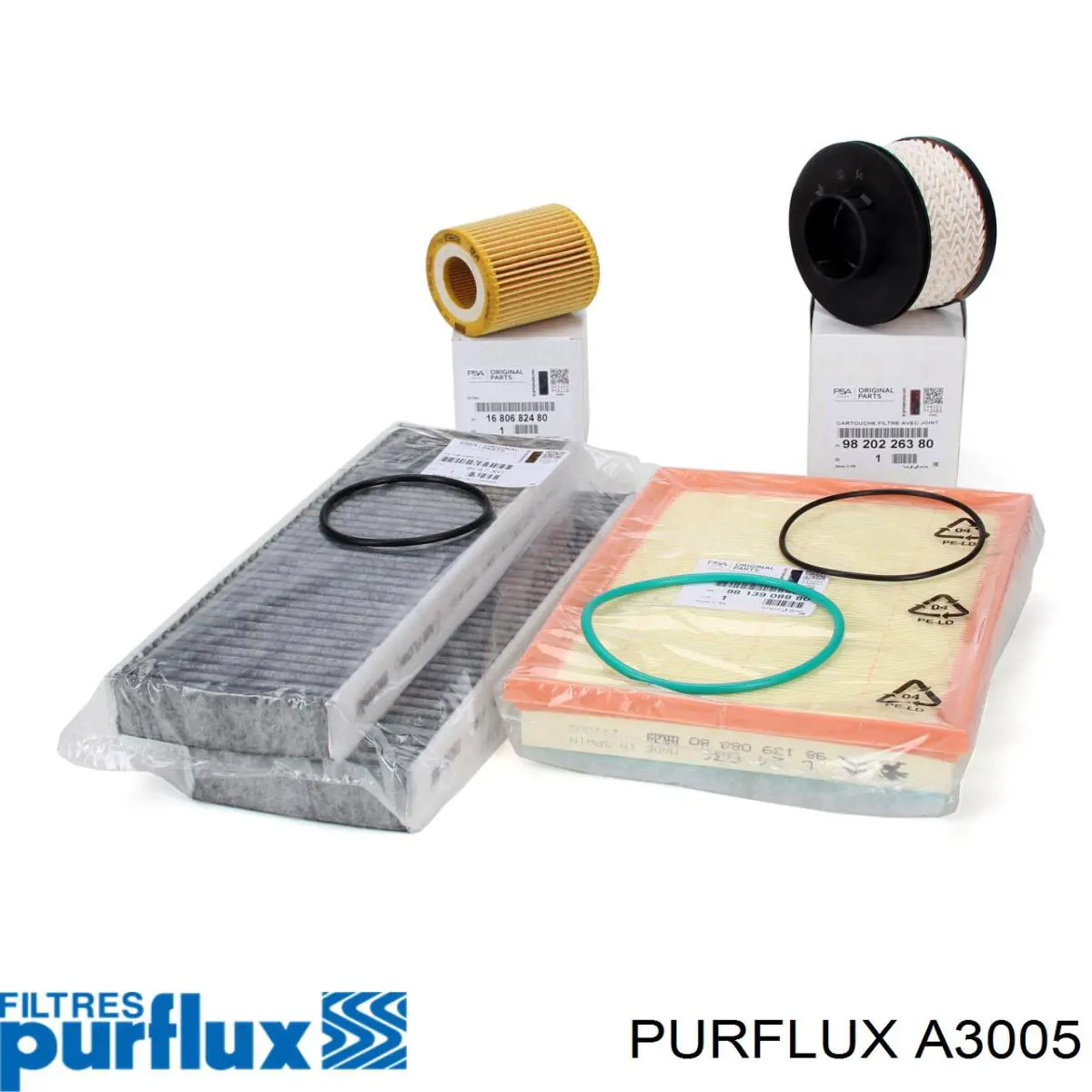 Елемент повітряного фільтра Purflux A3005 ціна, від 12.33 USD