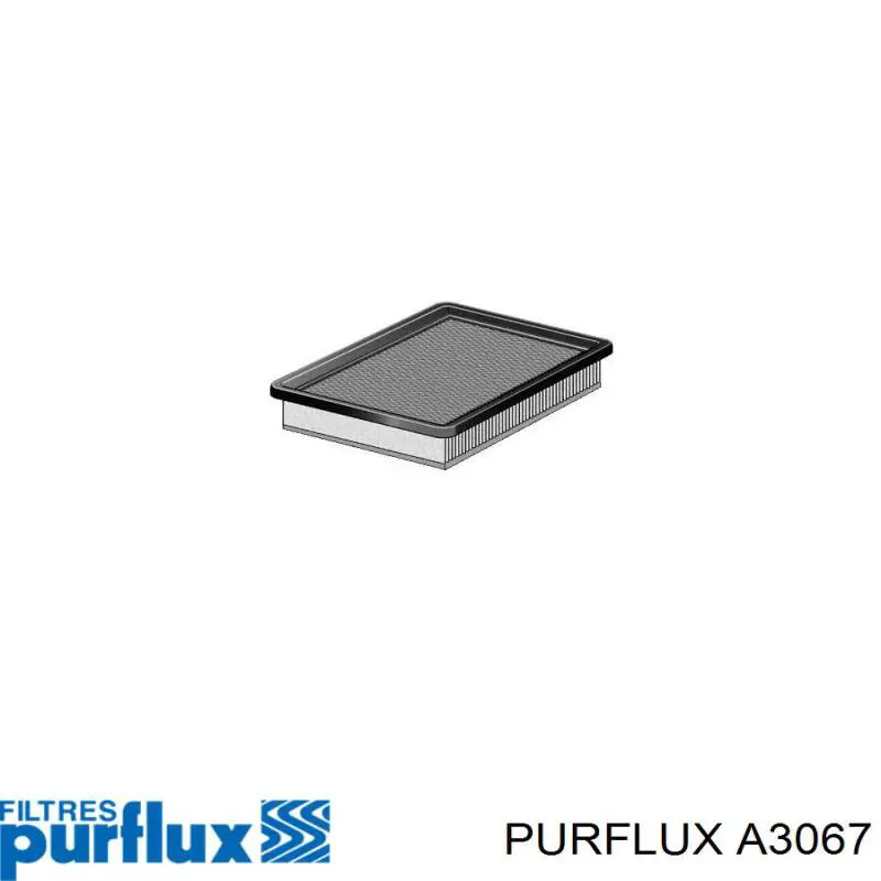 A3067 Purflux Повітряний фільтр двигуна