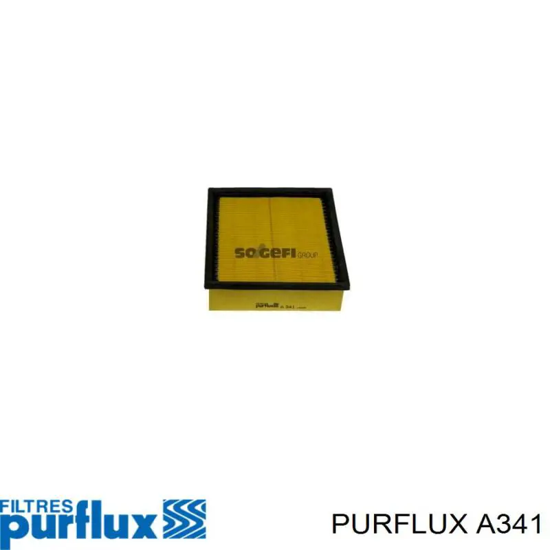 Елемент повітряного фільтра Purflux A341 ціна, від 4.86 USD