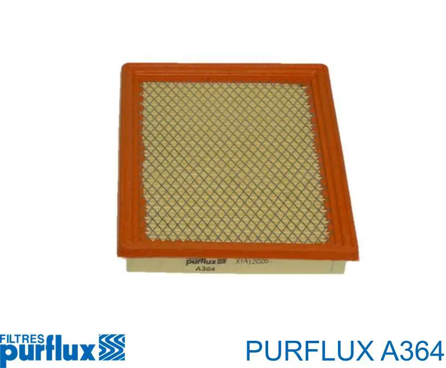 Купити A364 Purflux Автомобільний фільтр повітря