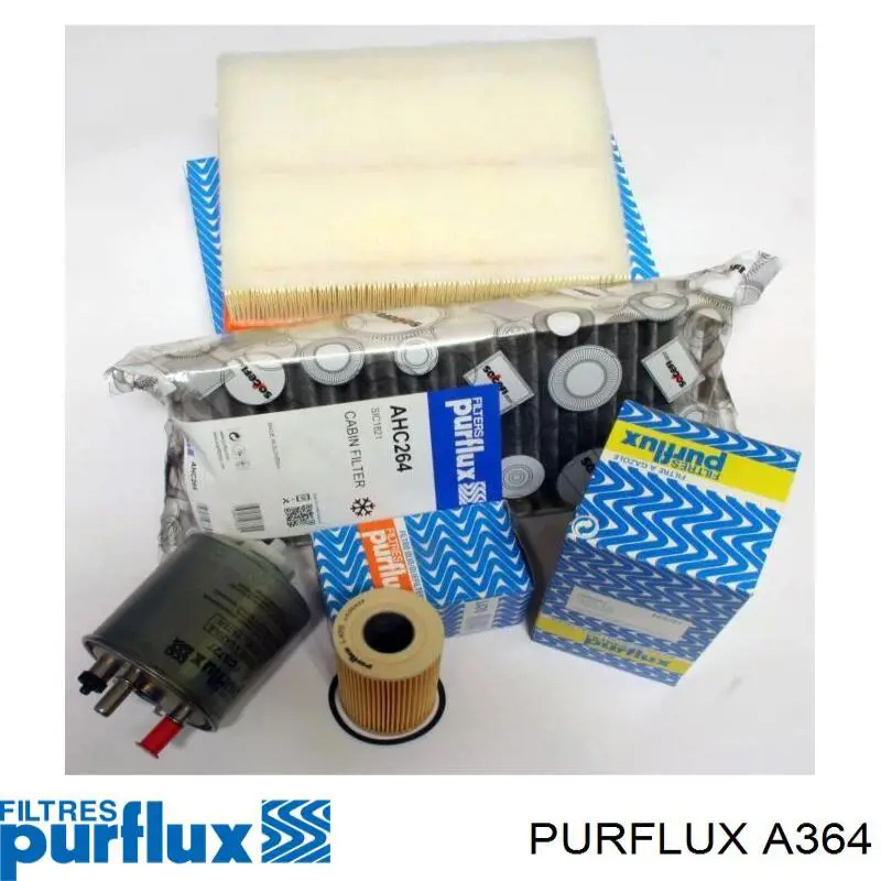 A364 Purflux Повітряний фільтр двигуна