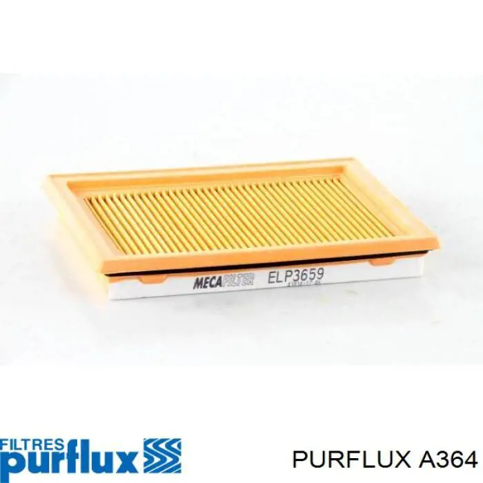Повітряний фільтр A364 Purflux