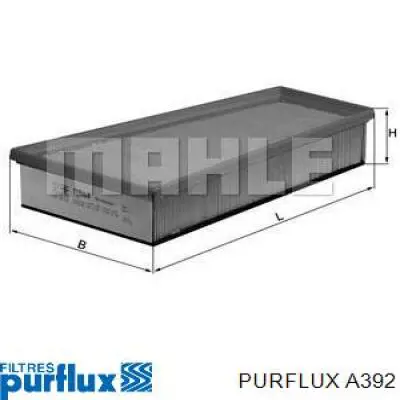 A392 Purflux Повітряний фільтр двигуна