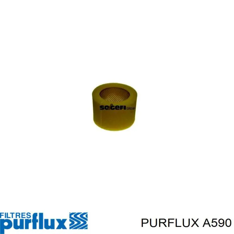 Купити A590 Purflux Автомобільний фільтр повітря