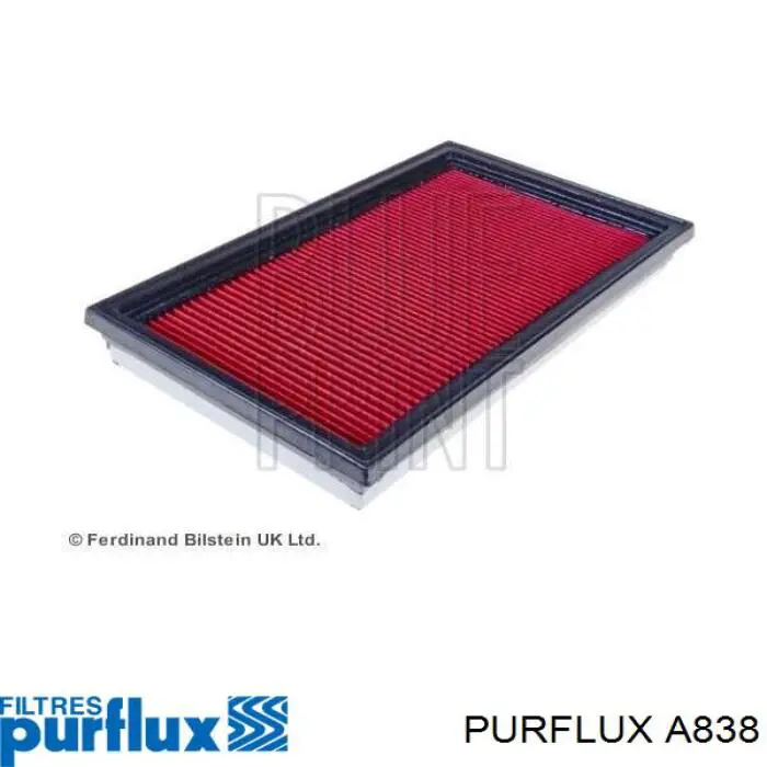 A838 Purflux Повітряний фільтр двигуна