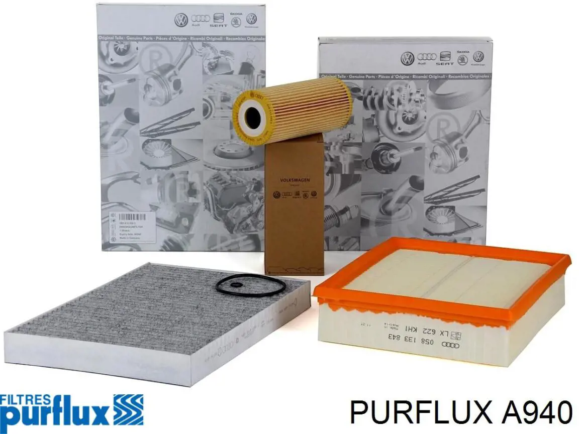 A940 Purflux Повітряний фільтр двигуна