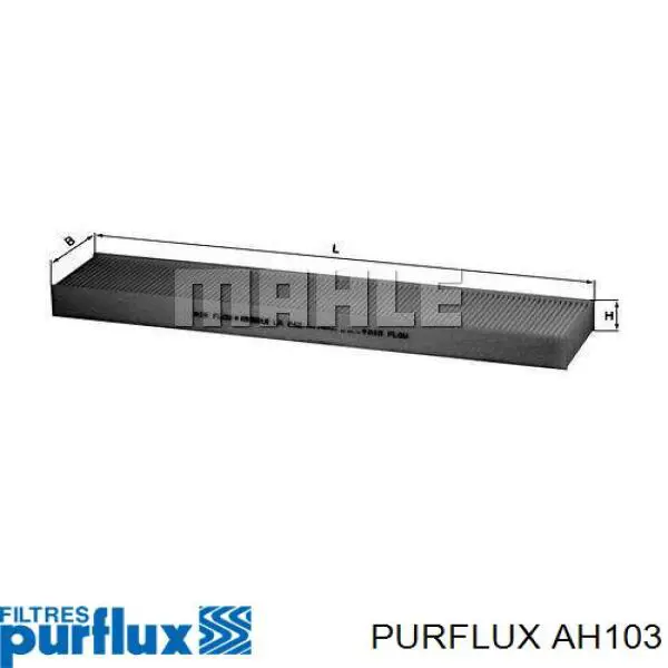 Фільтр салону AH103 Purflux