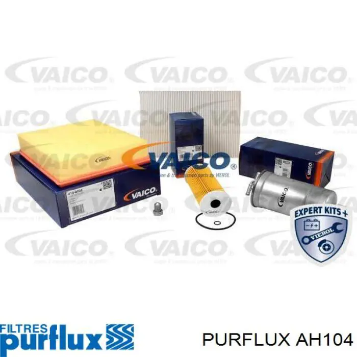 Купити AH104 Purflux Фільтр салону вугільний