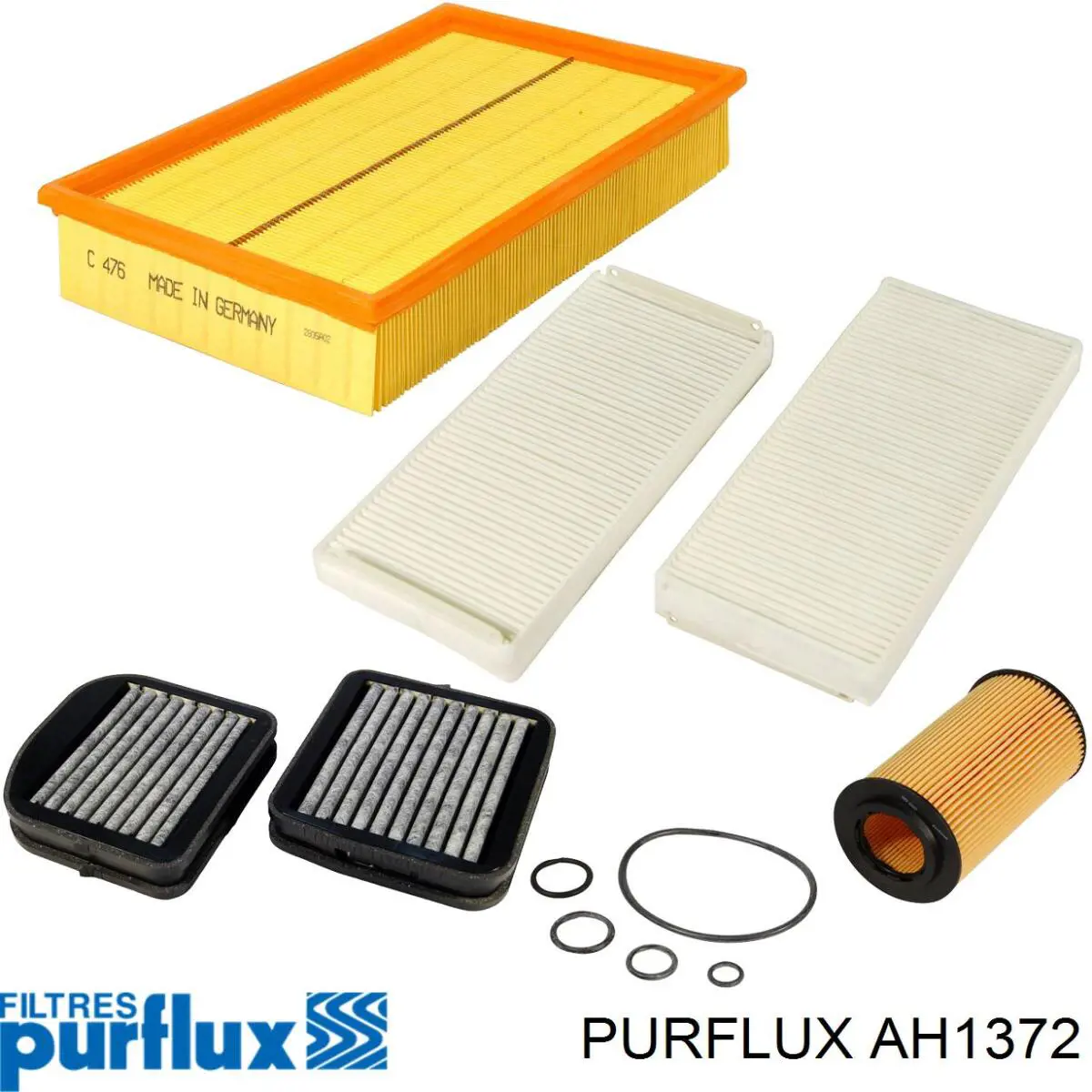 Фільтр повітряний обігрівача Purflux AH1372 ціна, від 9.71 USD