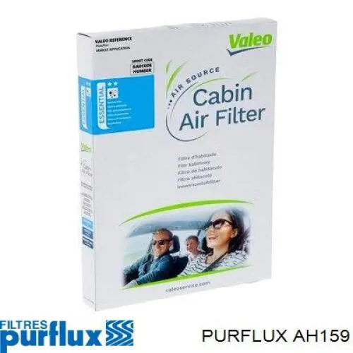 Фільтр повітряний обігрівача Purflux AH159 ціна, від 9.25 USD