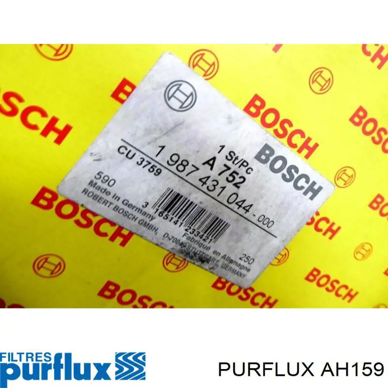Купити AH159 Purflux Фільтр салону вугільний