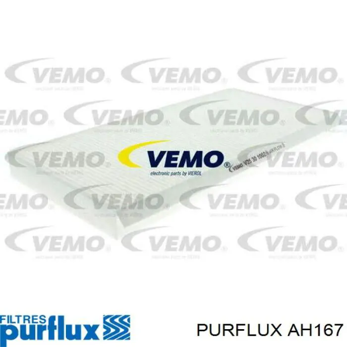 Купити AH167 Purflux Фільтр салону вугільний