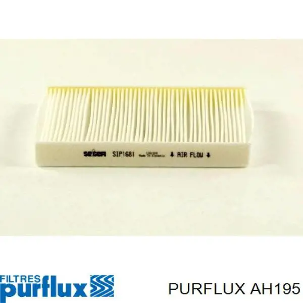 Купити AH195 Purflux Фільтр салону вугільний