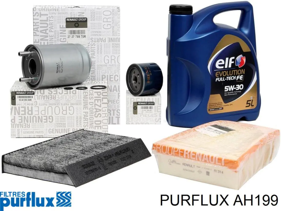 Фільтр повітряний обігрівача Purflux AH199 ціна, від 8.46 USD