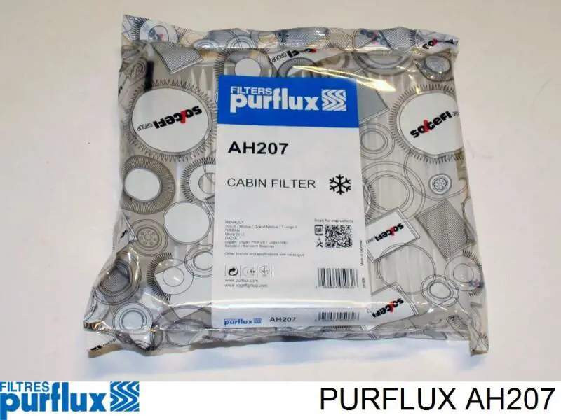 AH207 Purflux фільтр салону