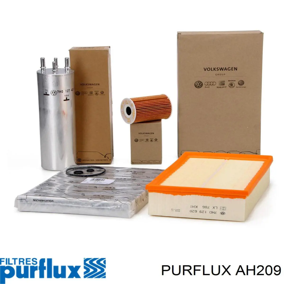 Купити AH209 Purflux Фільтр салону вугільний