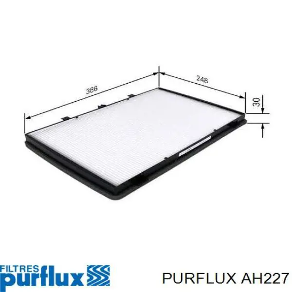 AH227 Purflux Внутрішньосалонний фільтр
