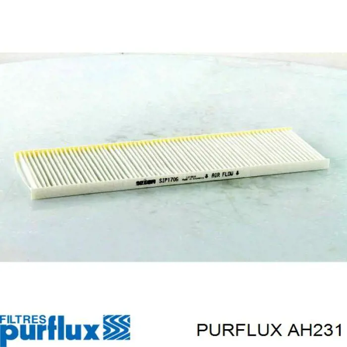 Купити AH231 Purflux Фільтр салону вугільний