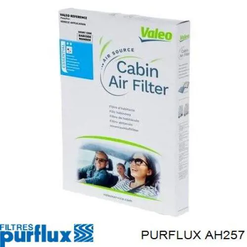 Купити AH257 Purflux Фільтр салону вугільний