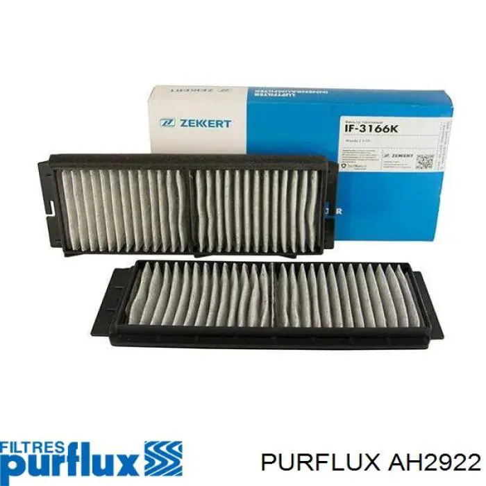 Купити AH2922 Purflux Фільтр салону вугільний