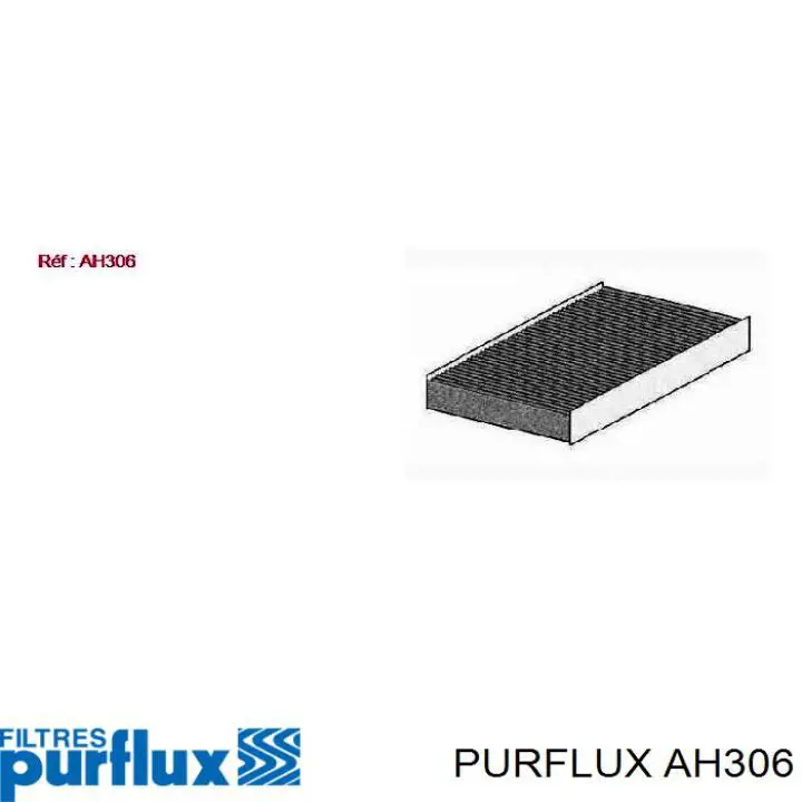 AH306 Purflux фільтр салону