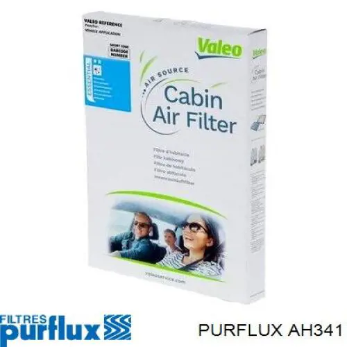 Купити AH341 Purflux Фільтр салону вугільний