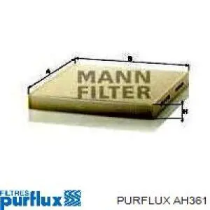 Фільтр повітряний обігрівача Purflux AH361 ціна, від 12.54 USD