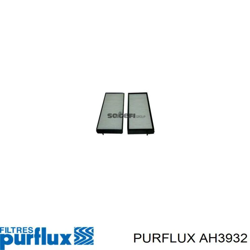 Фільтр повітряний обігрівача Purflux AH3932 ціна, від 7.66 USD