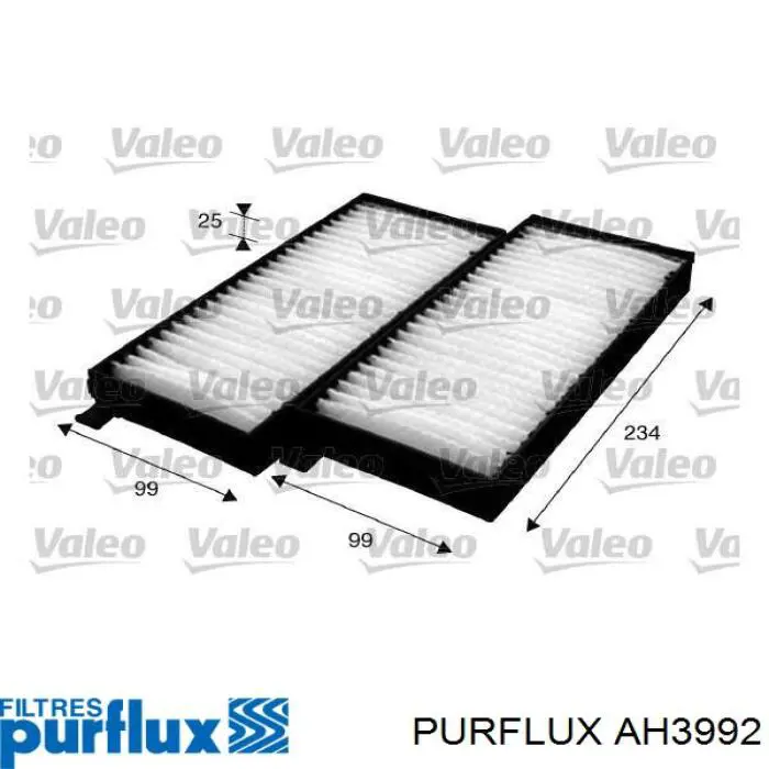Фільтр повітряний обігрівача Purflux AH3992 ціна, від 6.78 USD