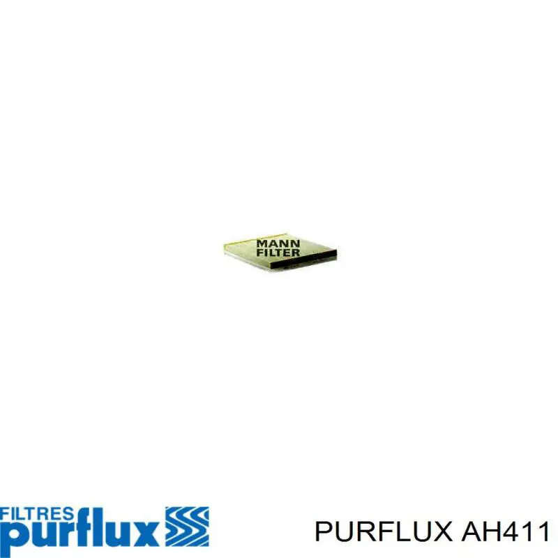 Фільтр повітряний обігрівача Purflux AH411 ціна, від 5.62 USD