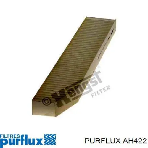 Купити AH422 Purflux Фільтр салону вугільний
