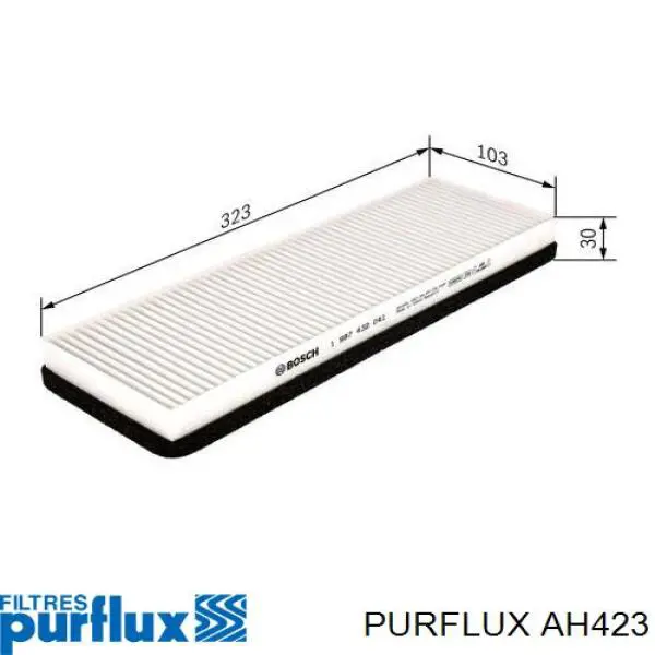 AH423 Purflux фільтр салону