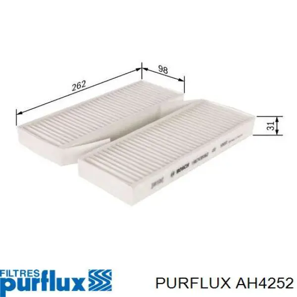 Фільтр салону AH4252 Purflux