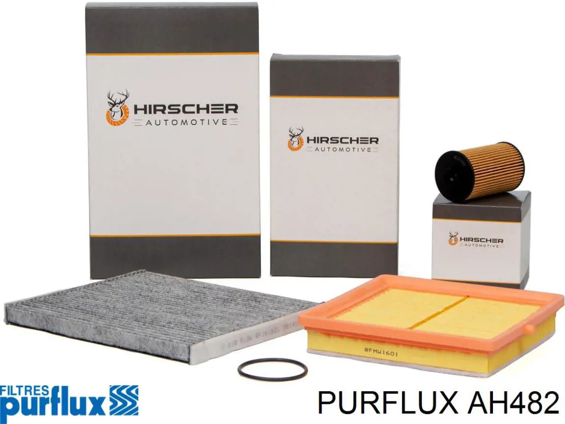 Купити AH482 Purflux Фільтр салону вугільний