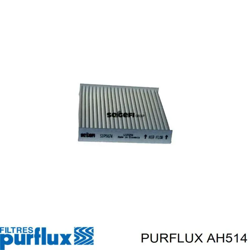 AH514 Purflux Внутрішньосалонний фільтр