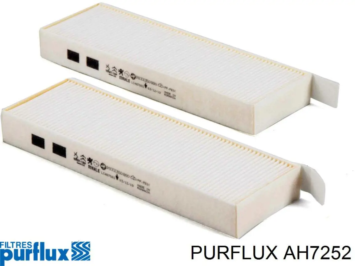Купити AH7252 Purflux Фільтр салону вугільний