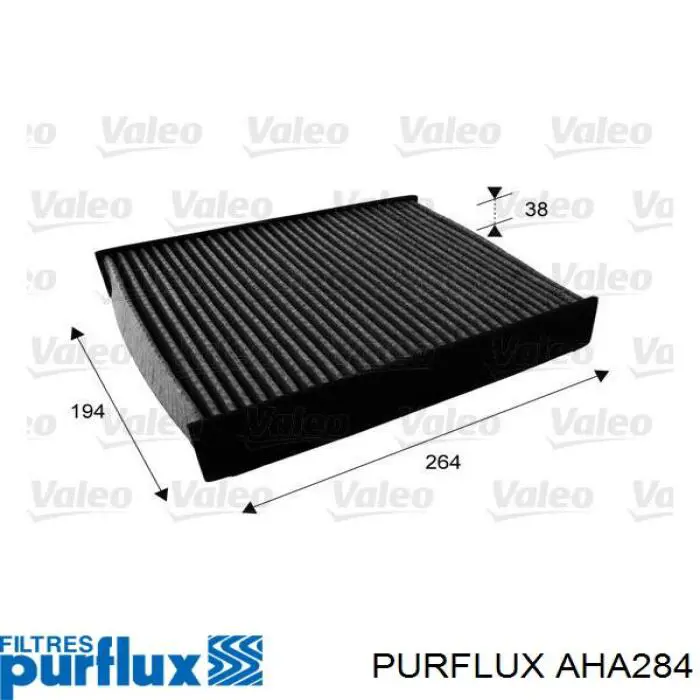 Купити AHA284 Purflux Фільтр салону вугільний