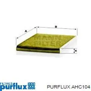 Купити AHC104 Purflux Фільтр салону вугільний