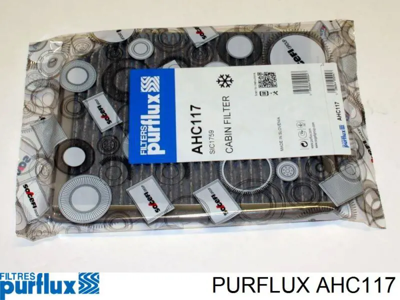 AHC117 Purflux фільтр салону