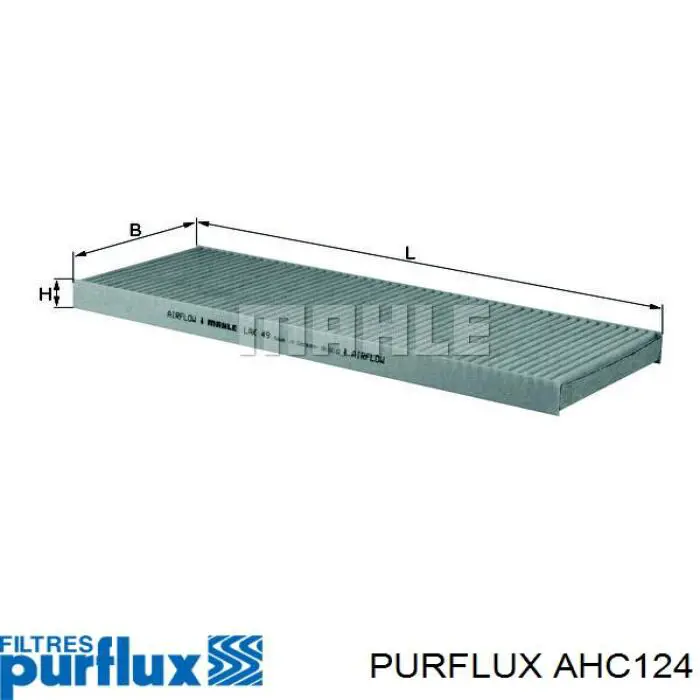 Фільтр повітряний обігрівача Purflux AHC124 ціна, від 6.08 USD