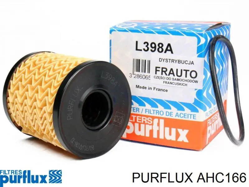 AHC166 Purflux Внутрішньосалонний фільтр