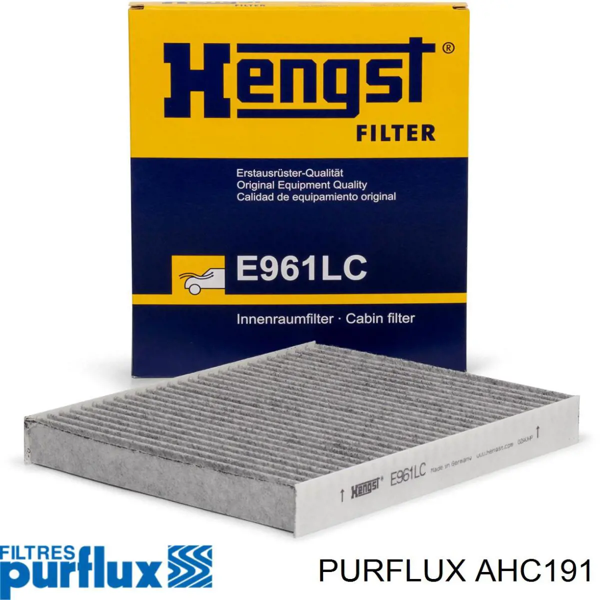 Фільтр повітряний обігрівача Purflux AHC191 ціна, від 10.04 USD
