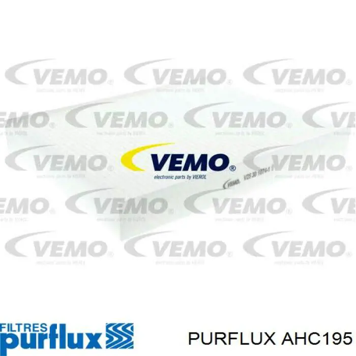 AHC195 Purflux Внутрішньосалонний фільтр