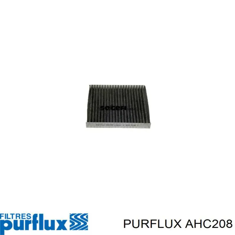 AHC208 Purflux фільтр салону
